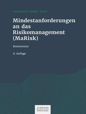 cover image of Mindestanforderungen an das Risikomanagement (MaRisk)